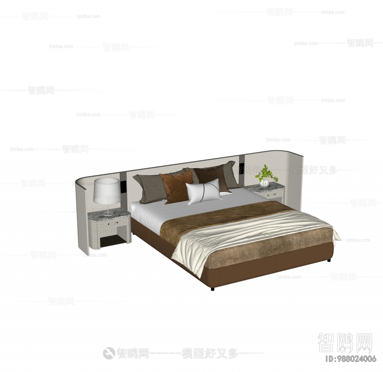 Modern Double Bed
