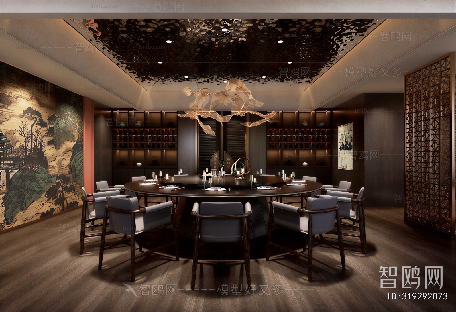 New Chinese Style Restaurant Box