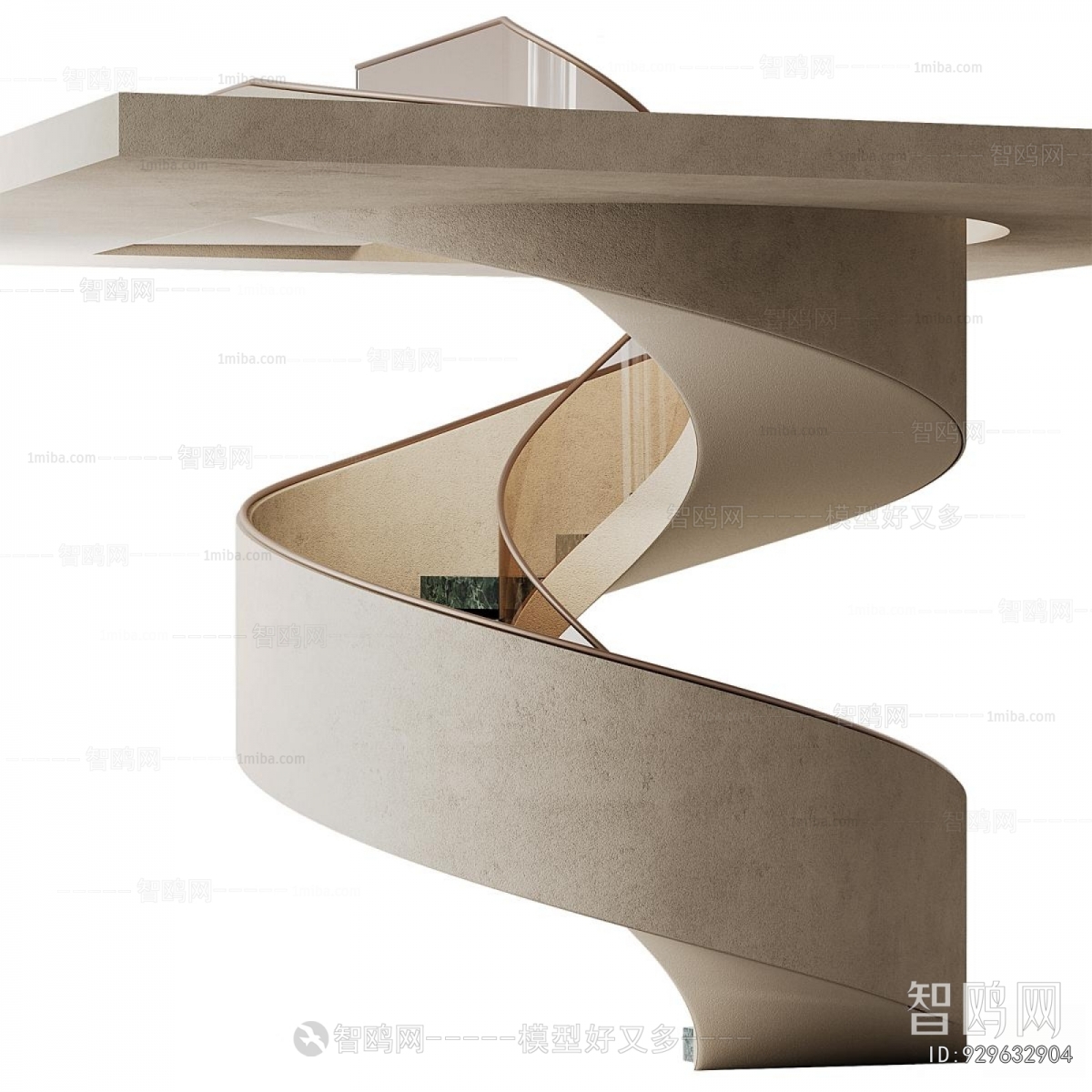 Modern Rotating Staircase