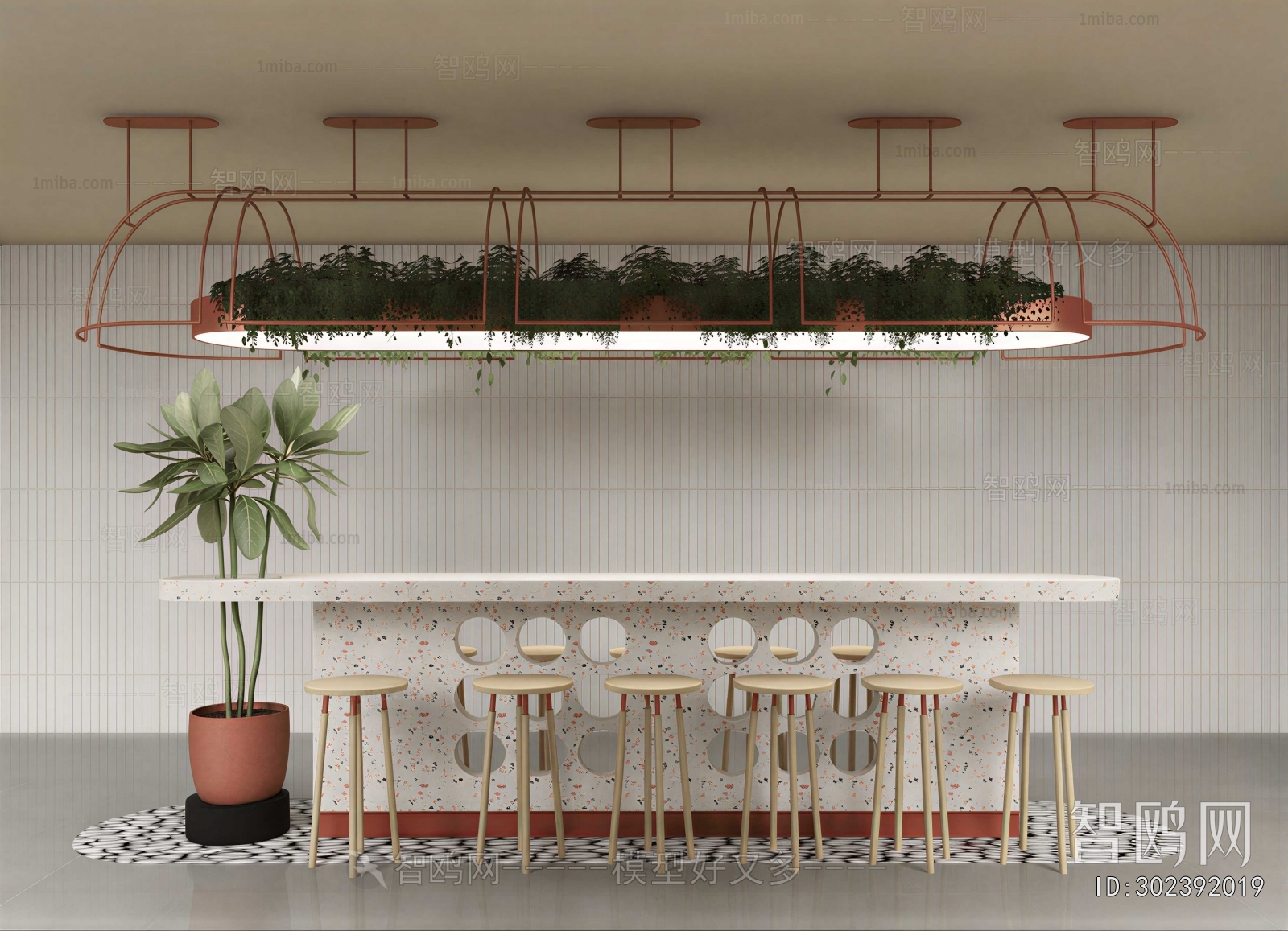 Modern Counter Bar
