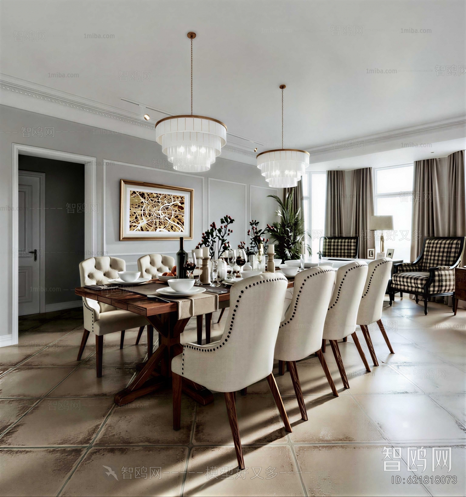 American Style Dining Room