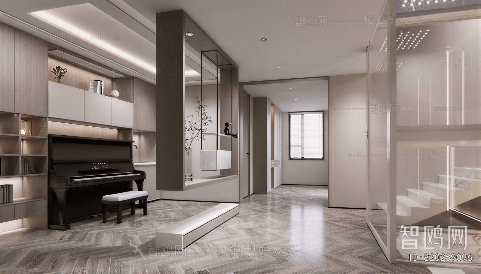 Modern Hallway
