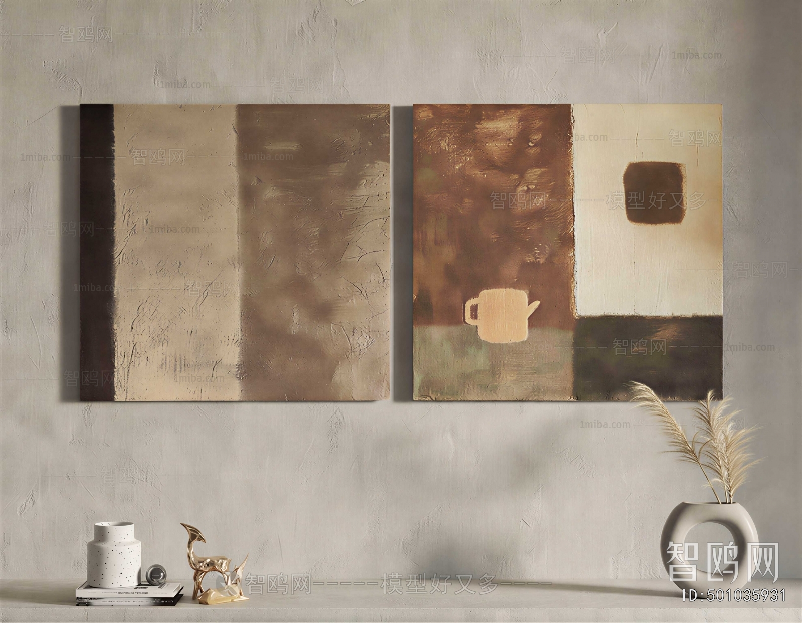 Wabi-sabi Style Painting