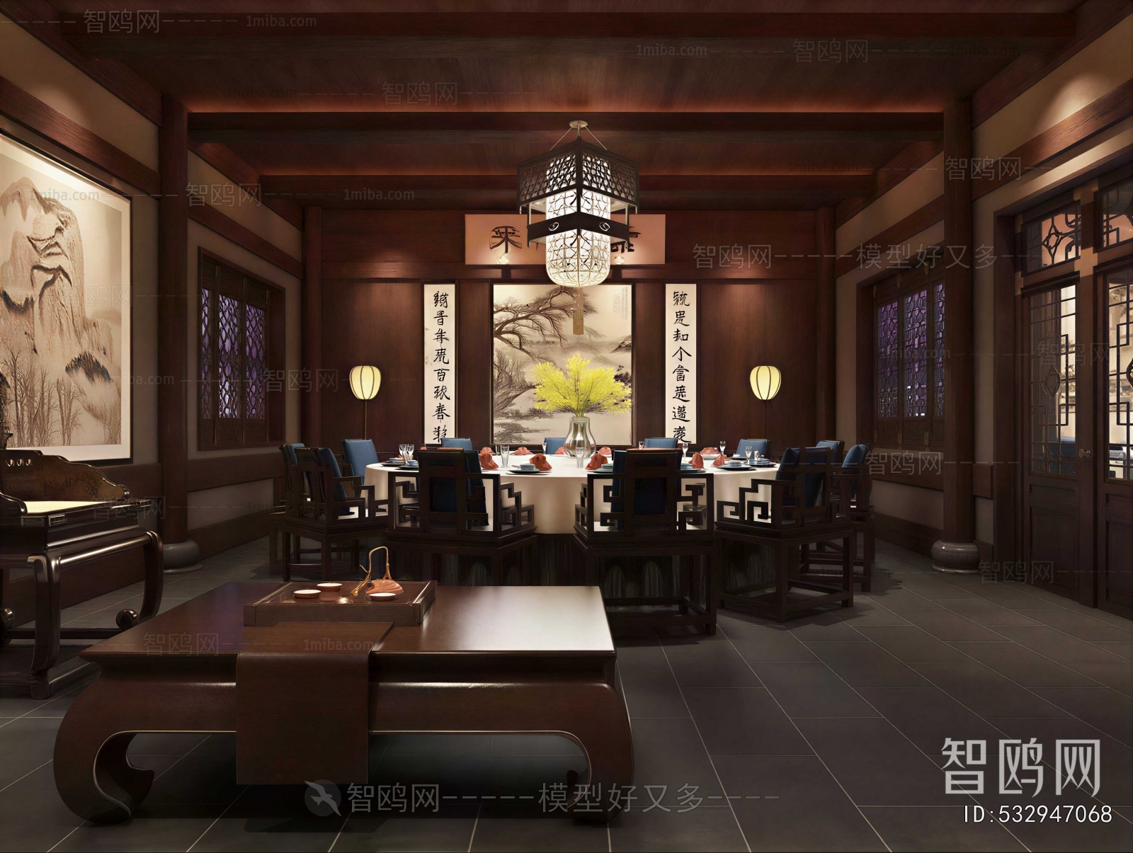 New Chinese Style Restaurant Box