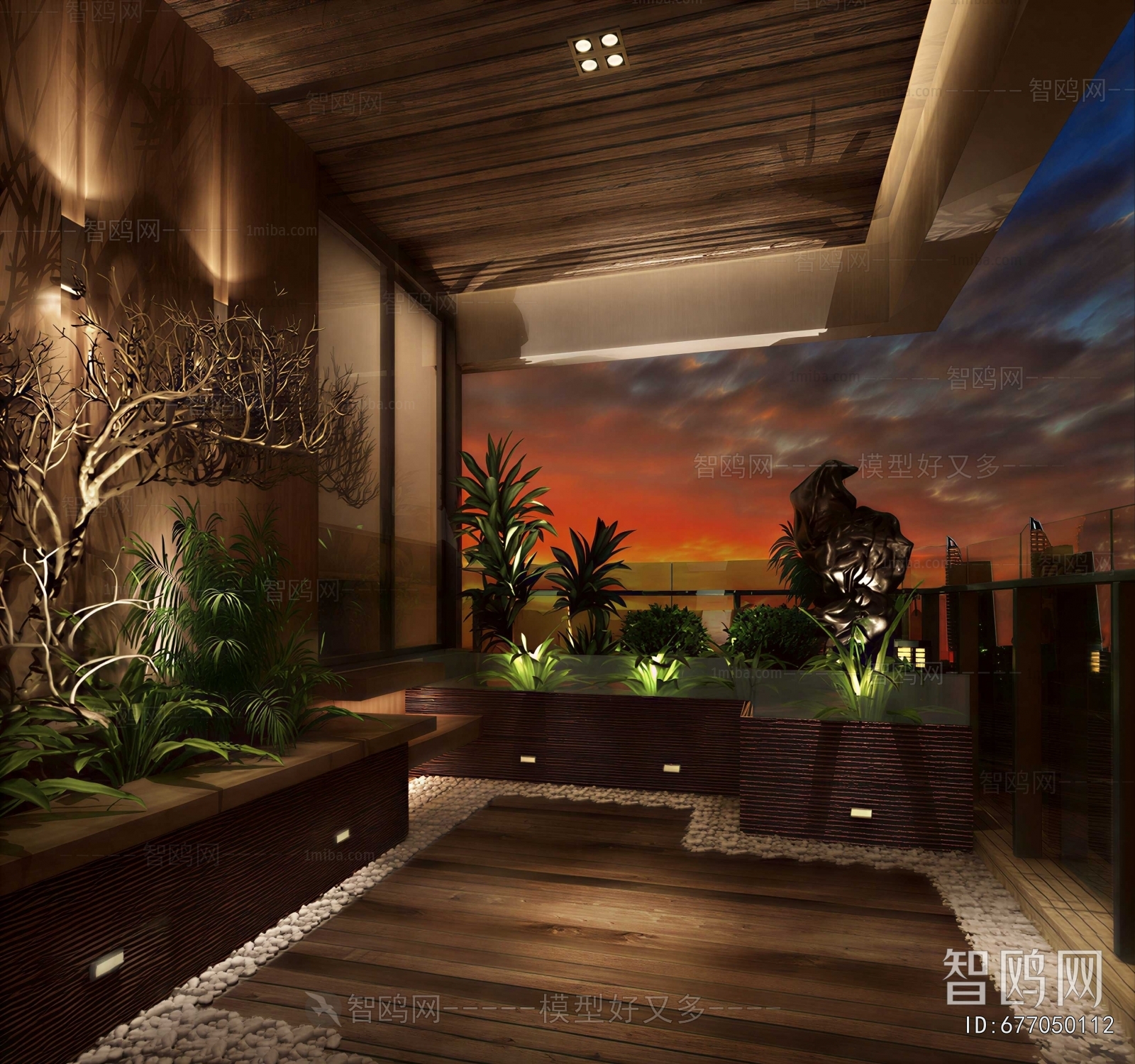Modern Leisure Balcony