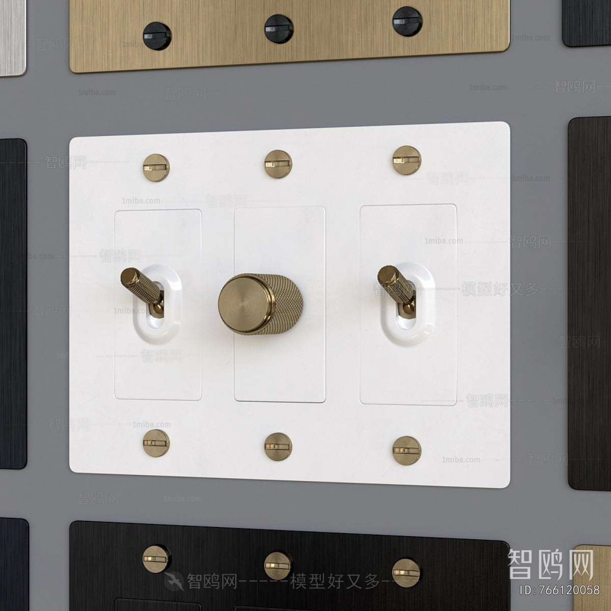 Modern Switch Socket Panel