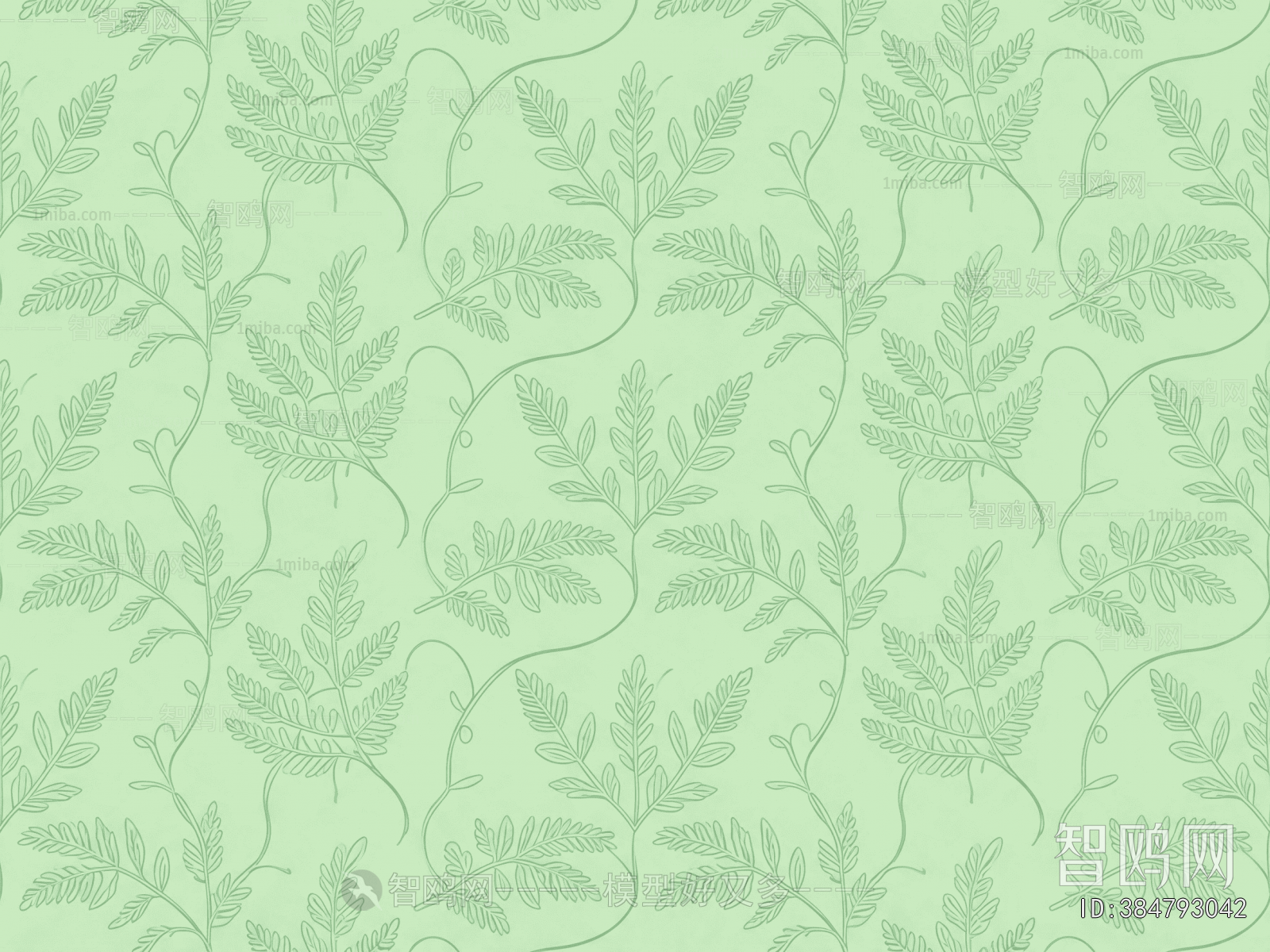Animal And Plant Pattern Wallpaper