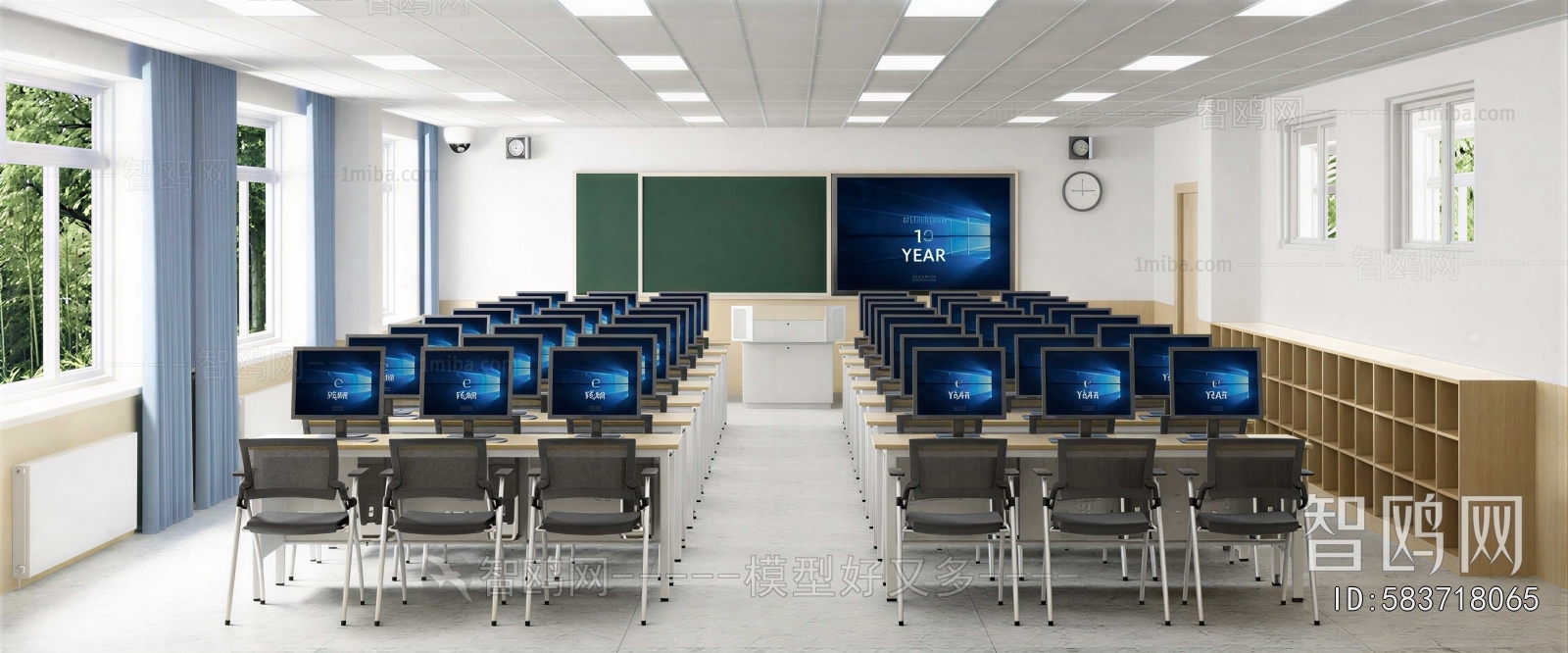 Modern School Classrooms