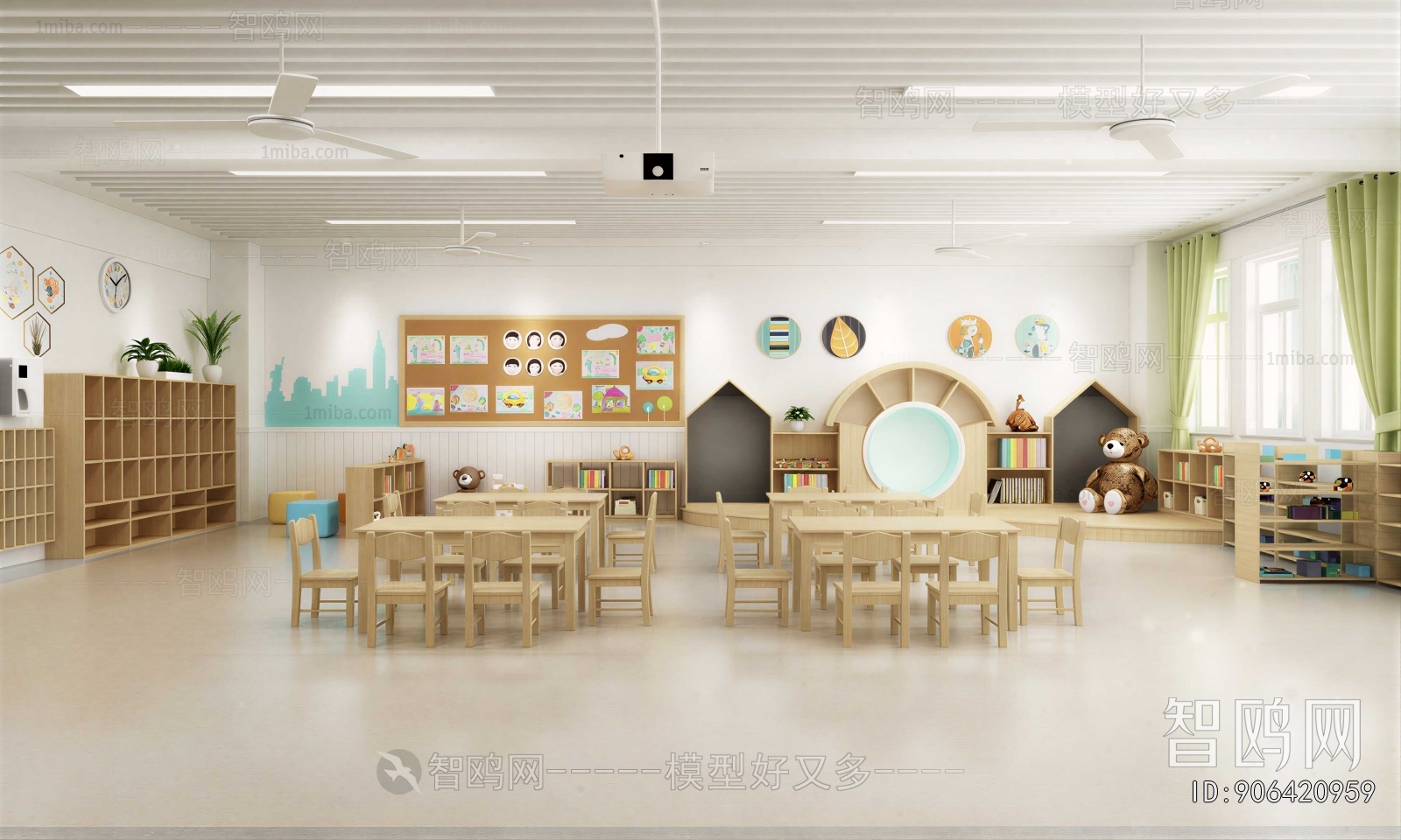 Modern Kindergarten Classrooms