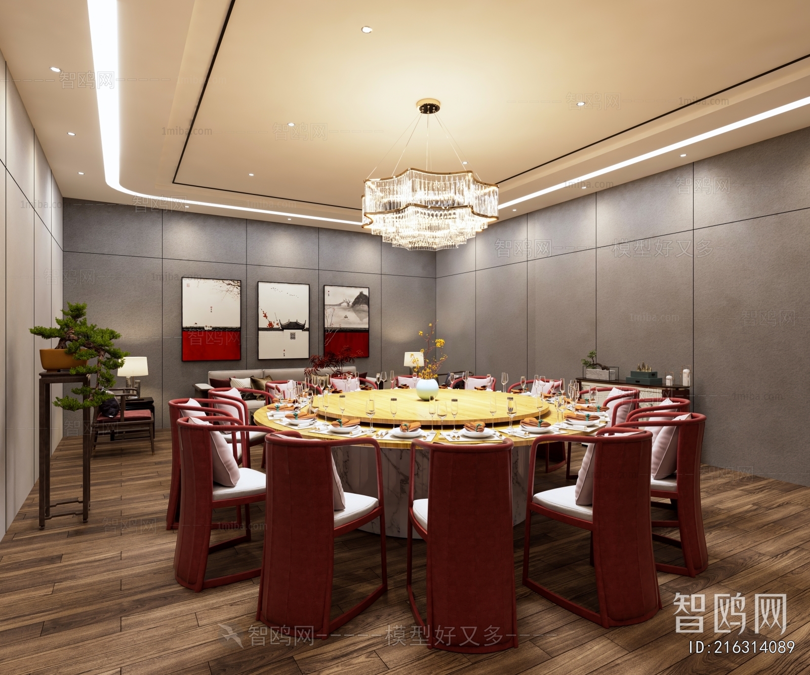 New Chinese Style Restaurant Box