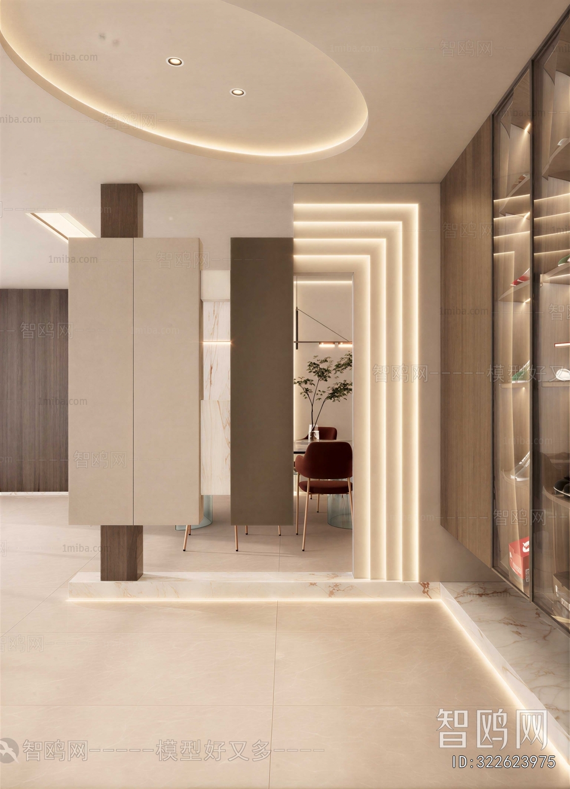 Modern Hallway