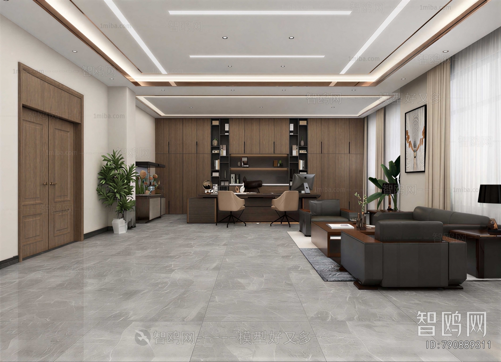 Modern Manager's Office