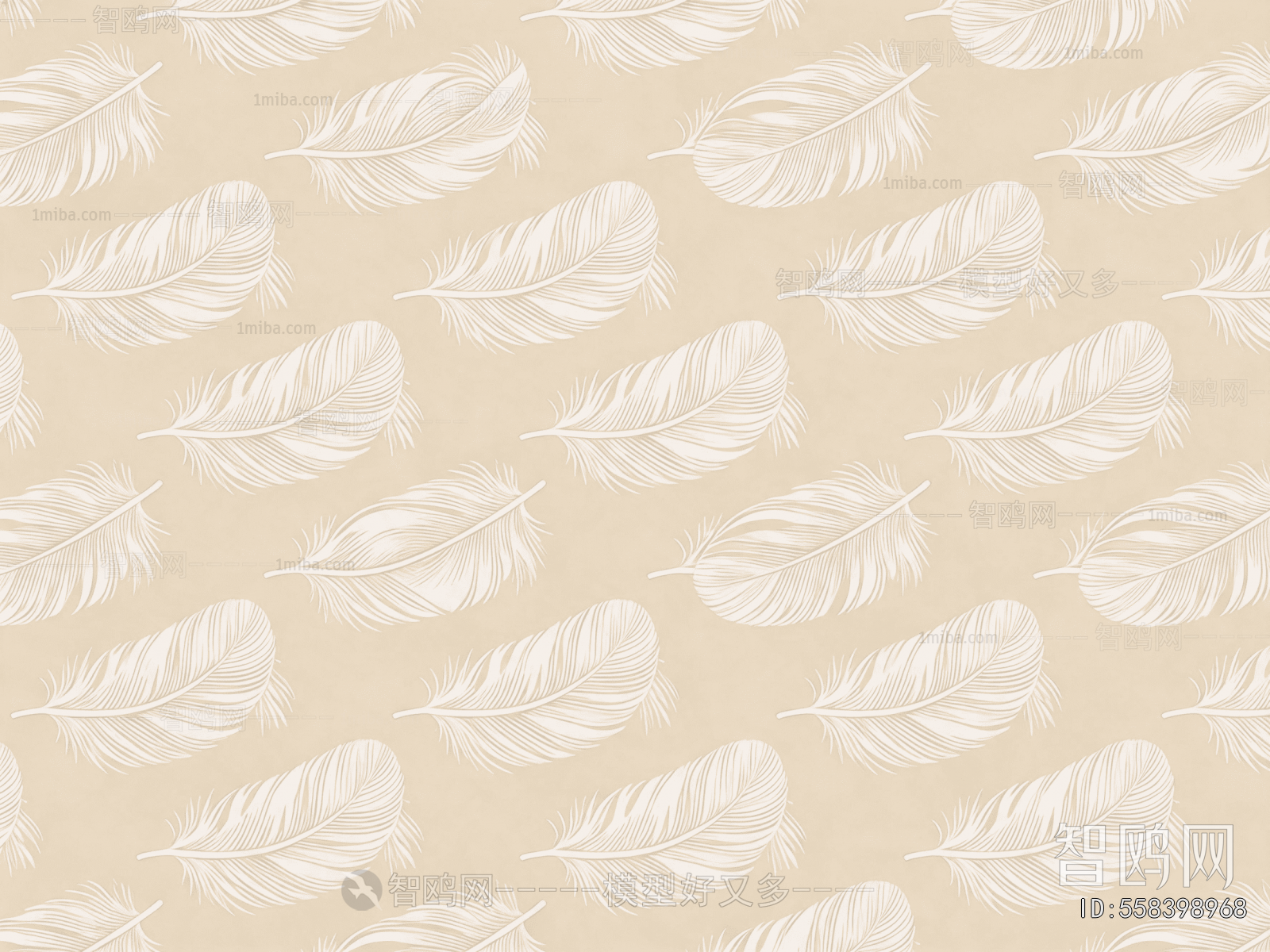 Animal And Plant Pattern Wallpaper