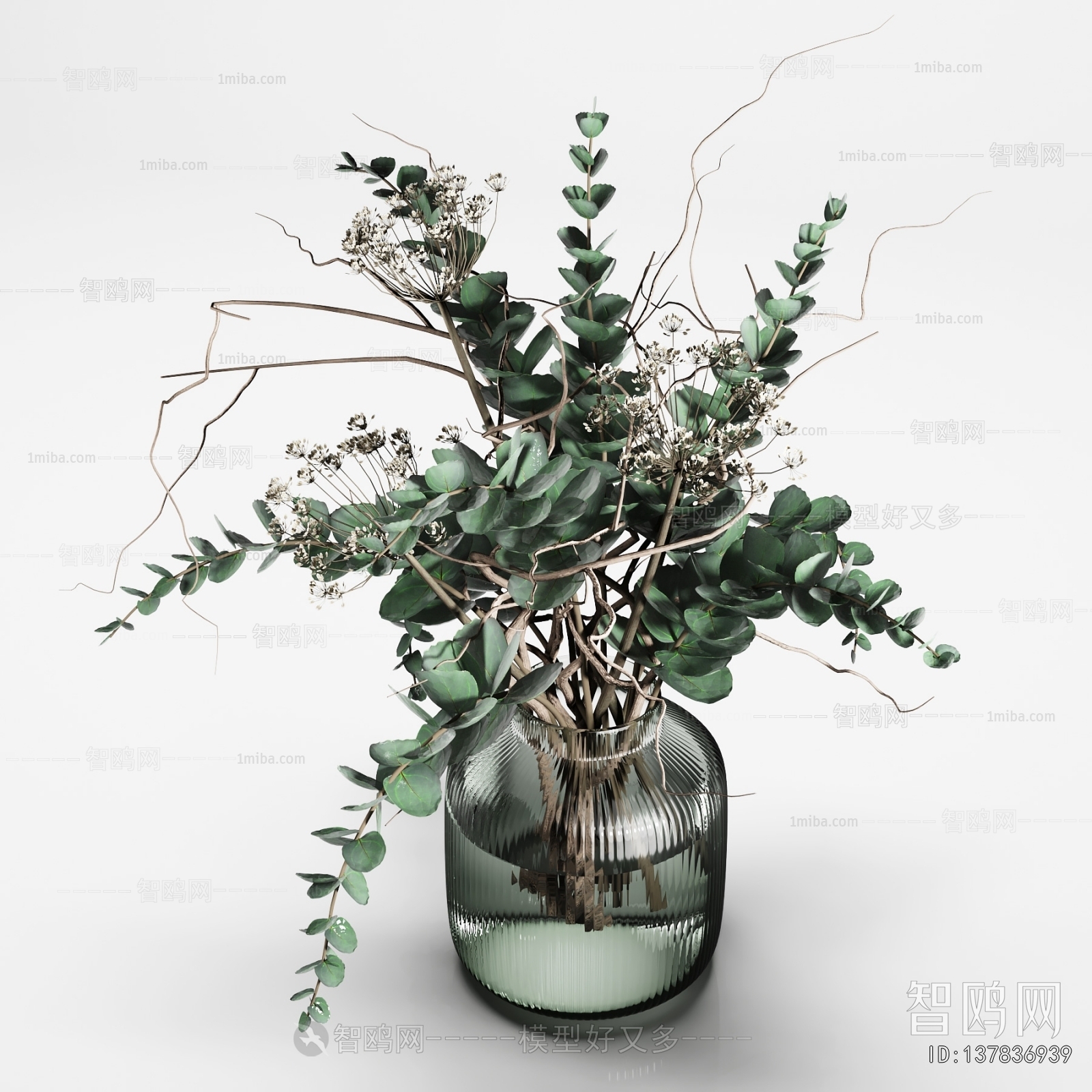 Modern Aquatic Green Plant