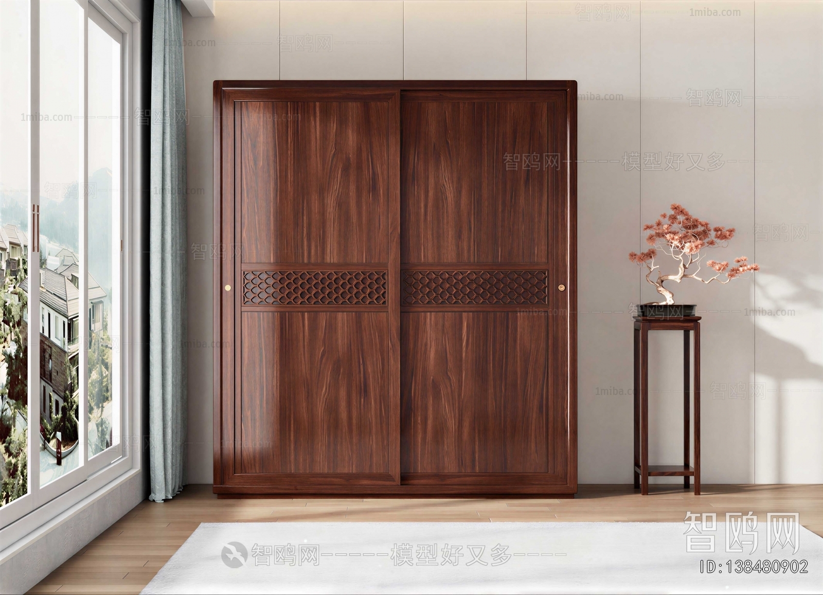 New Chinese Style The Wardrobe