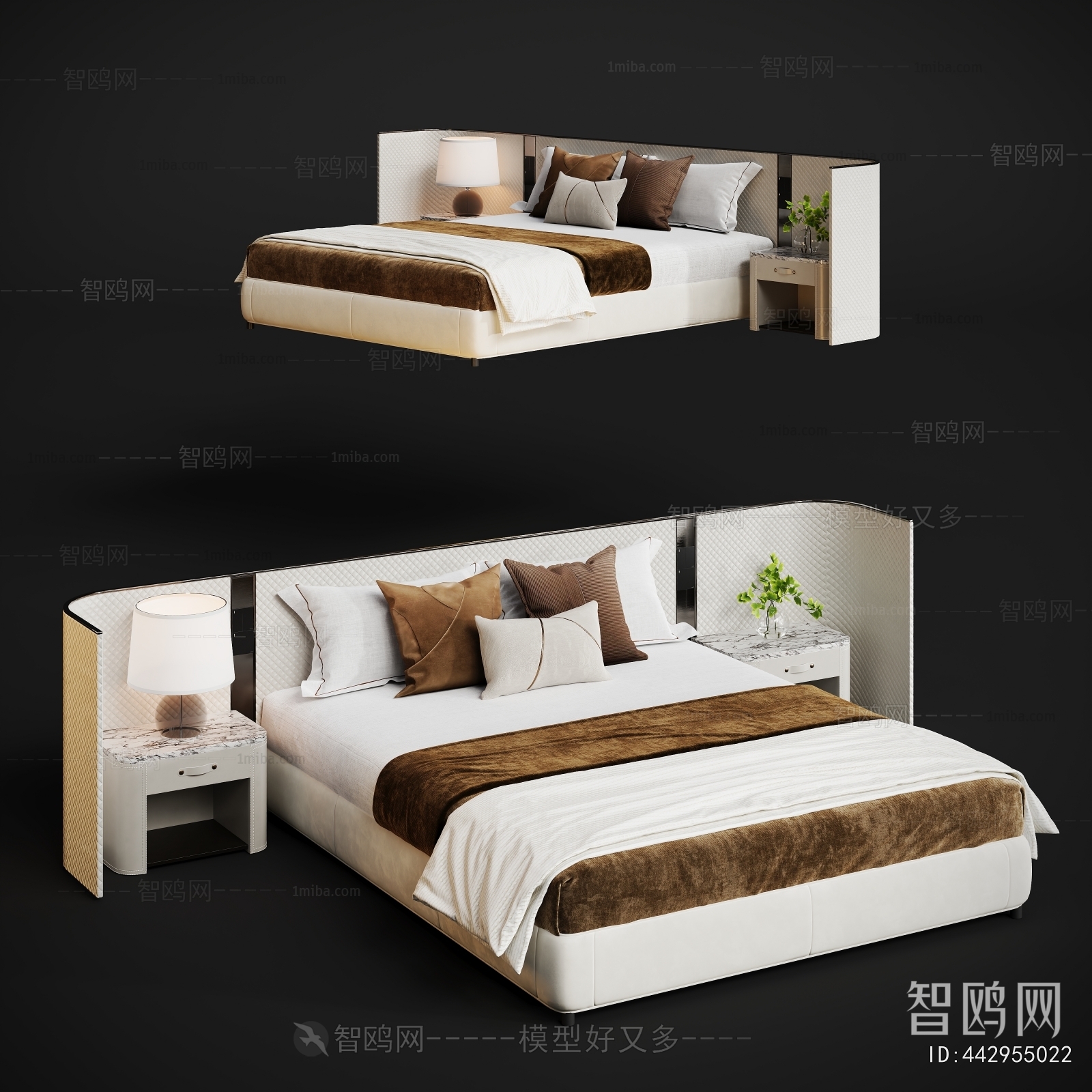 Modern Double Bed