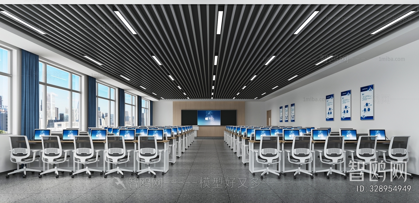 Modern School Classrooms