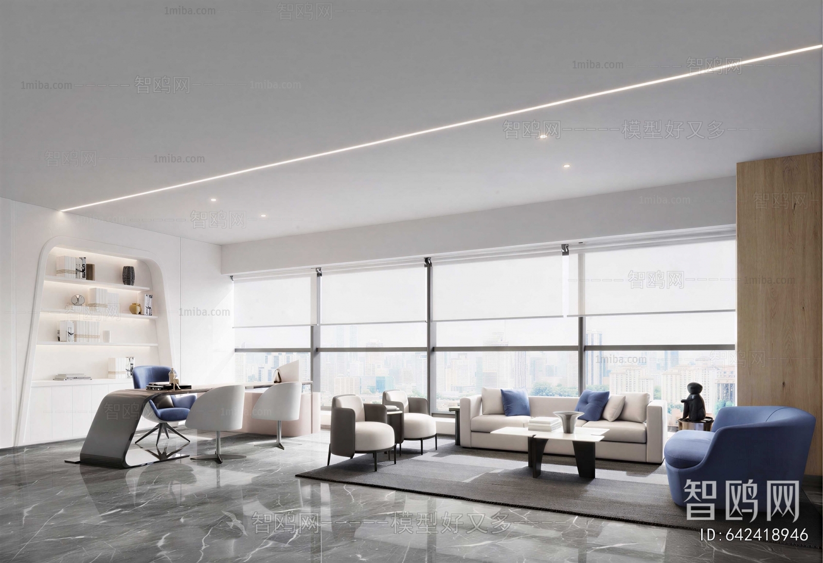 Modern Manager's Office