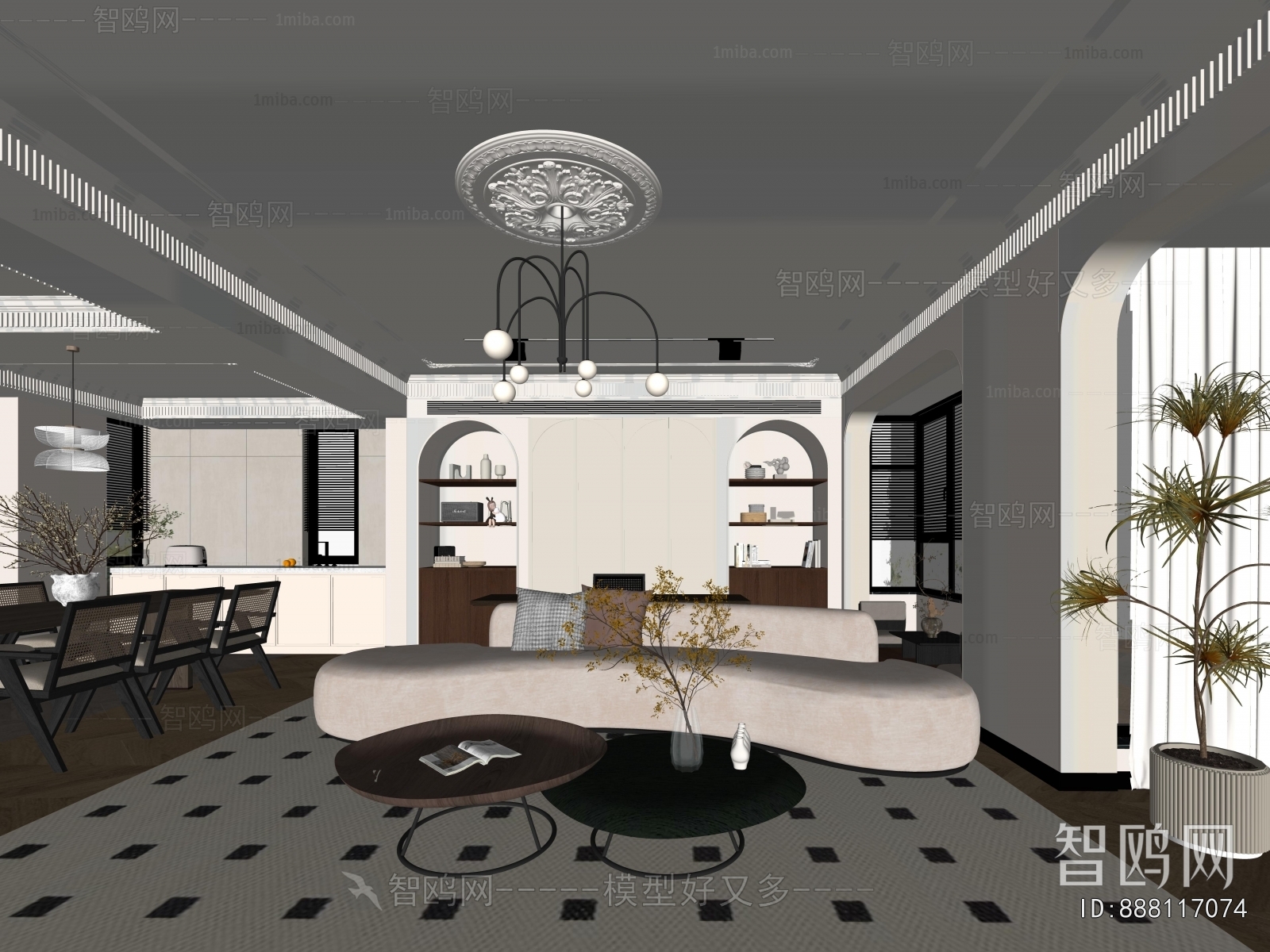 French Style A Living Room