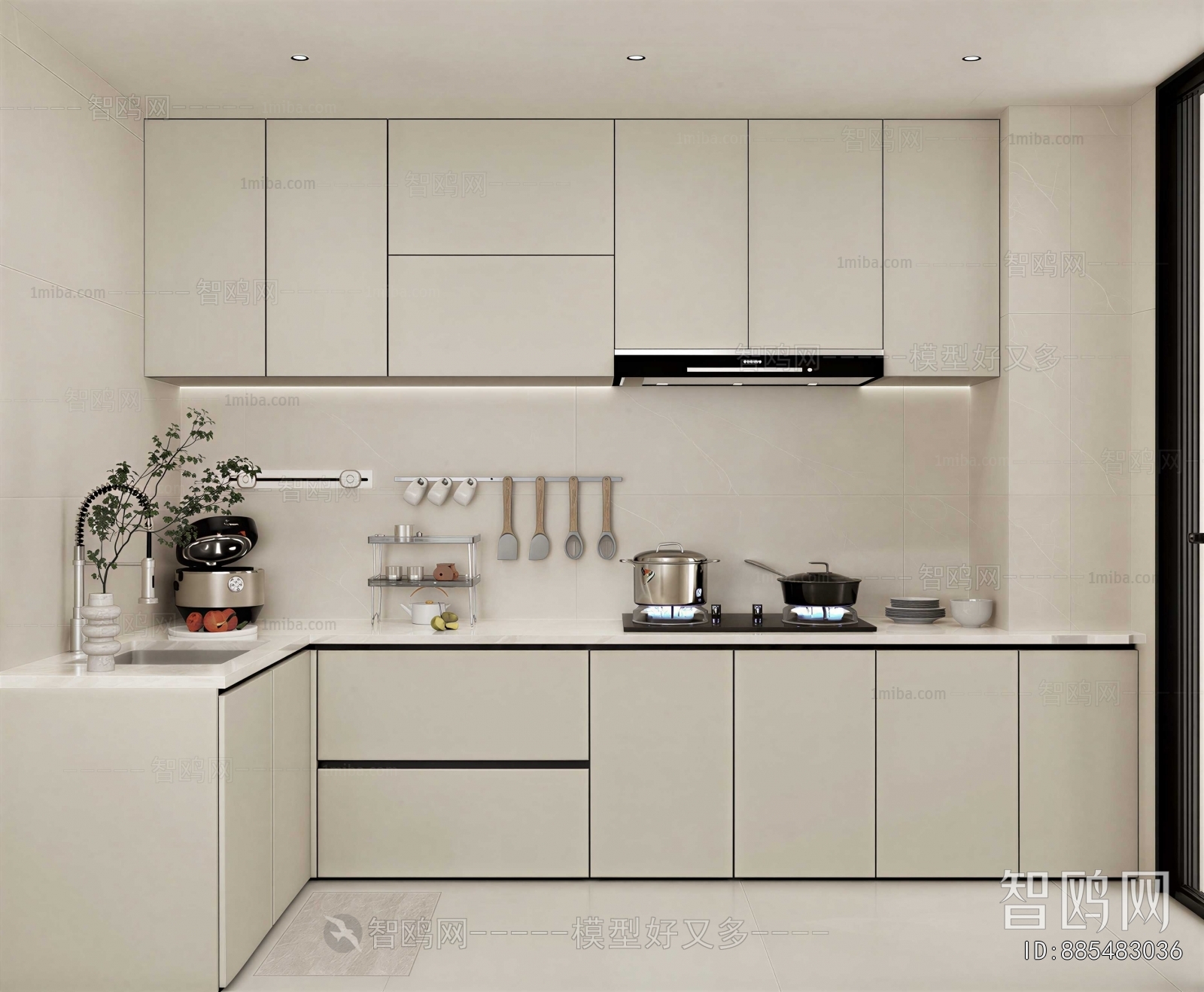 Modern The Kitchen