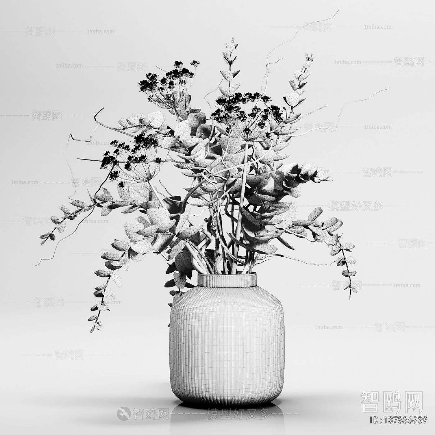 Modern Aquatic Green Plant