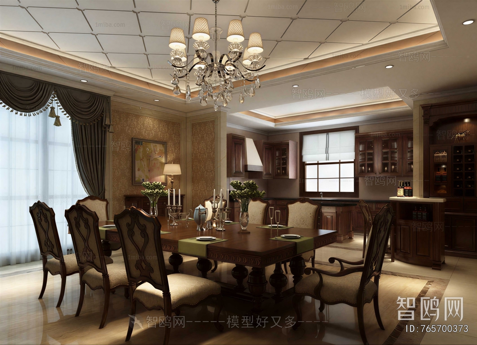 American Style Dining Room