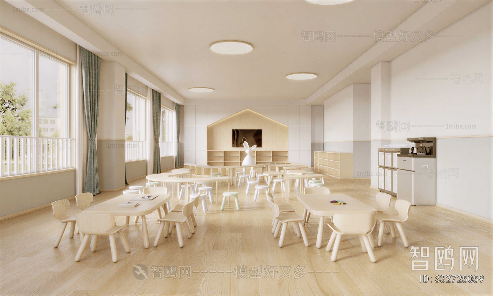 Modern Kindergarten Classrooms