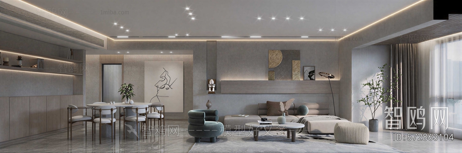 Modern A Living Room