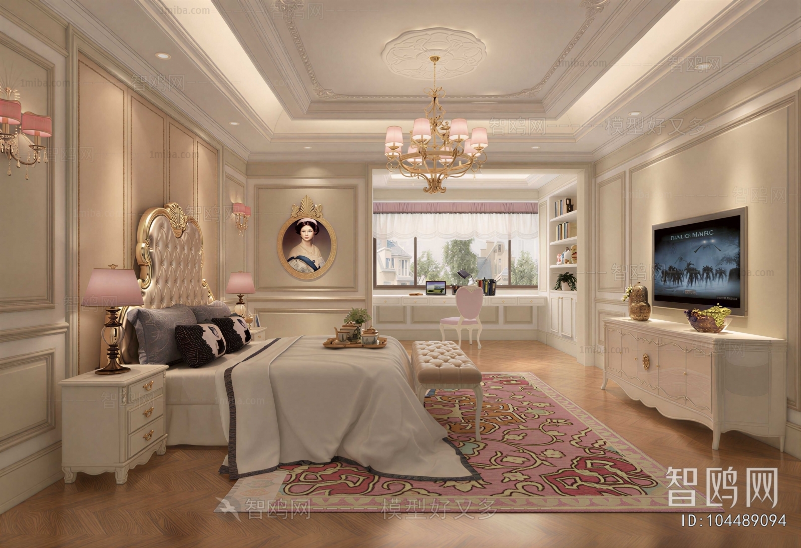 European Style Bedroom