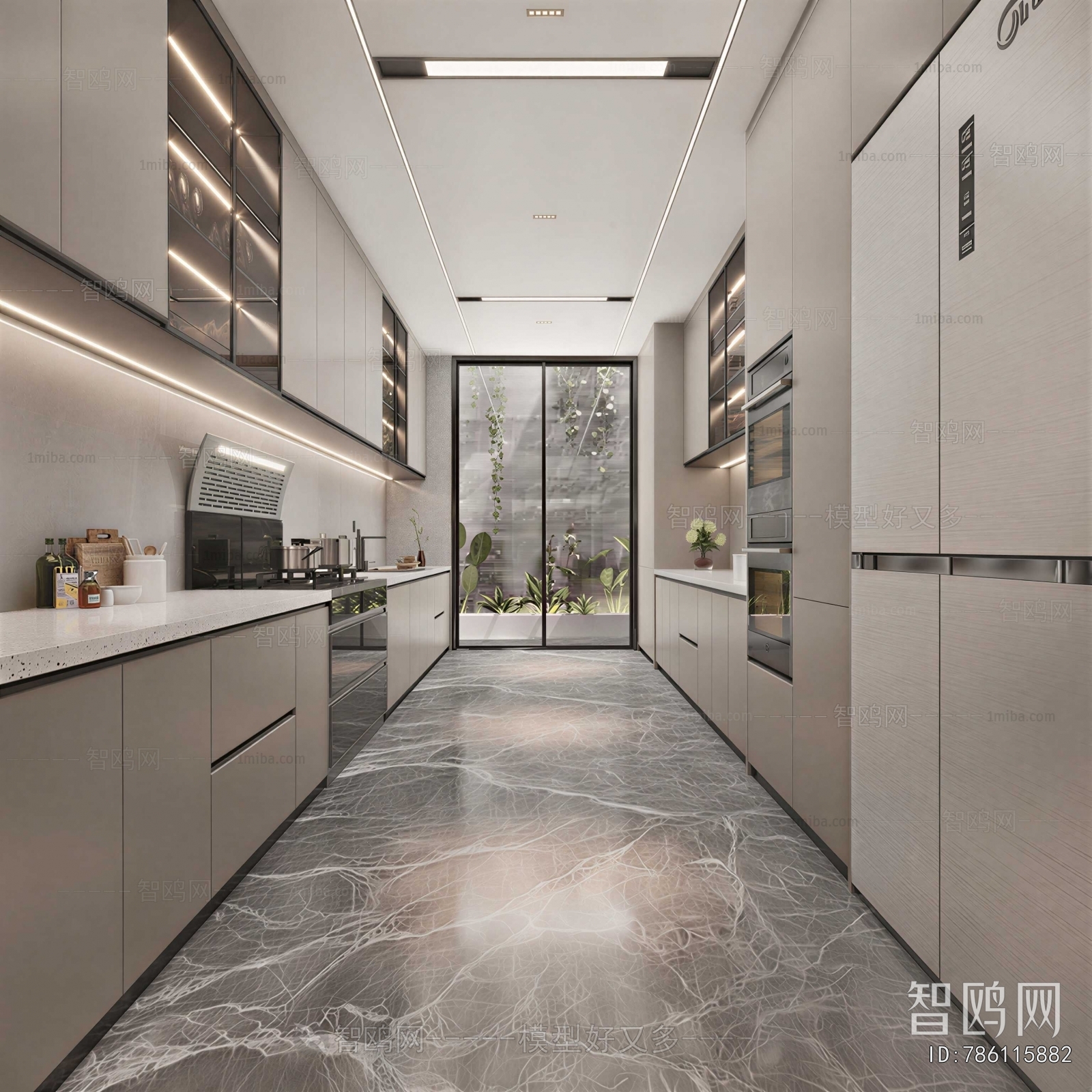 Modern The Kitchen