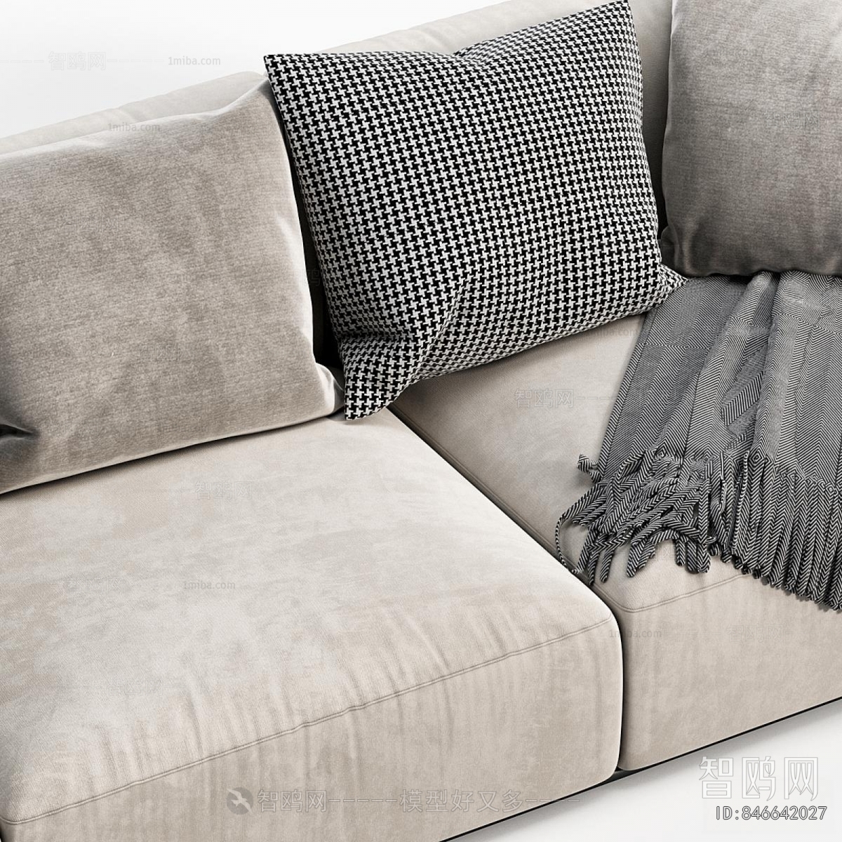 Modern Three-seat Sofa