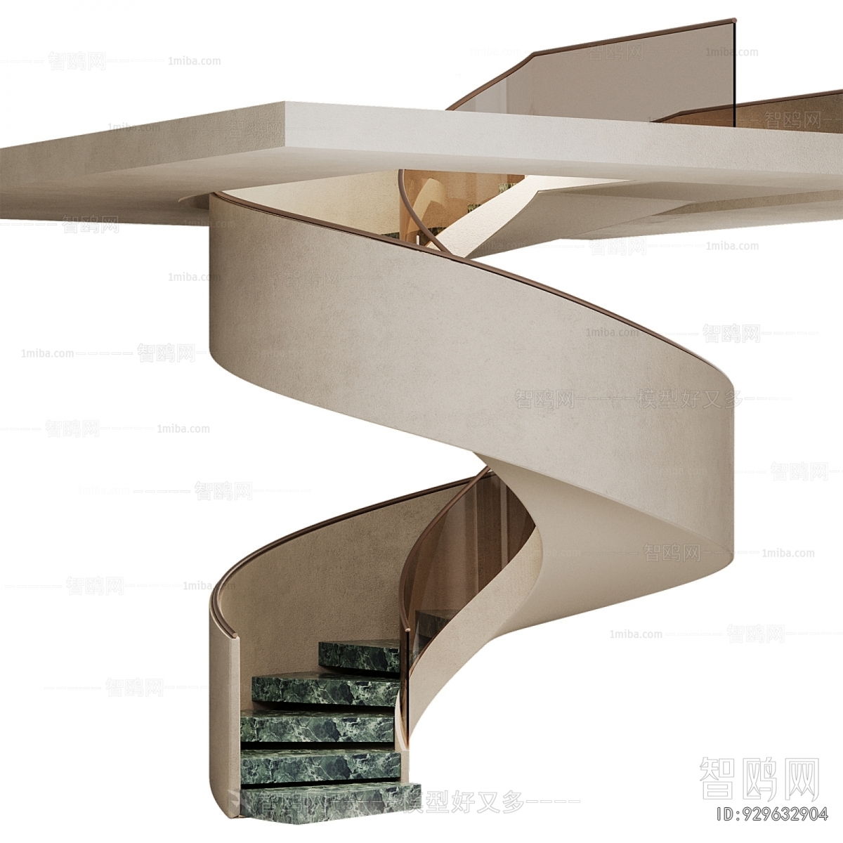 Modern Rotating Staircase