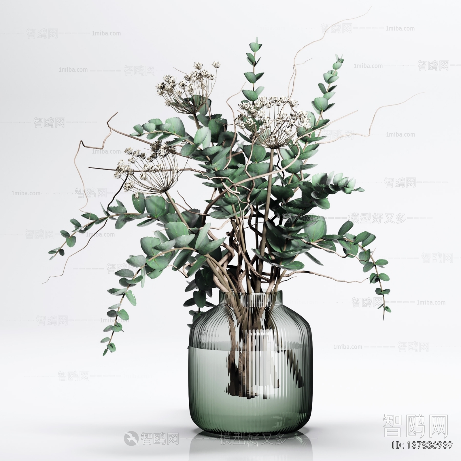 Modern Aquatic Green Plant