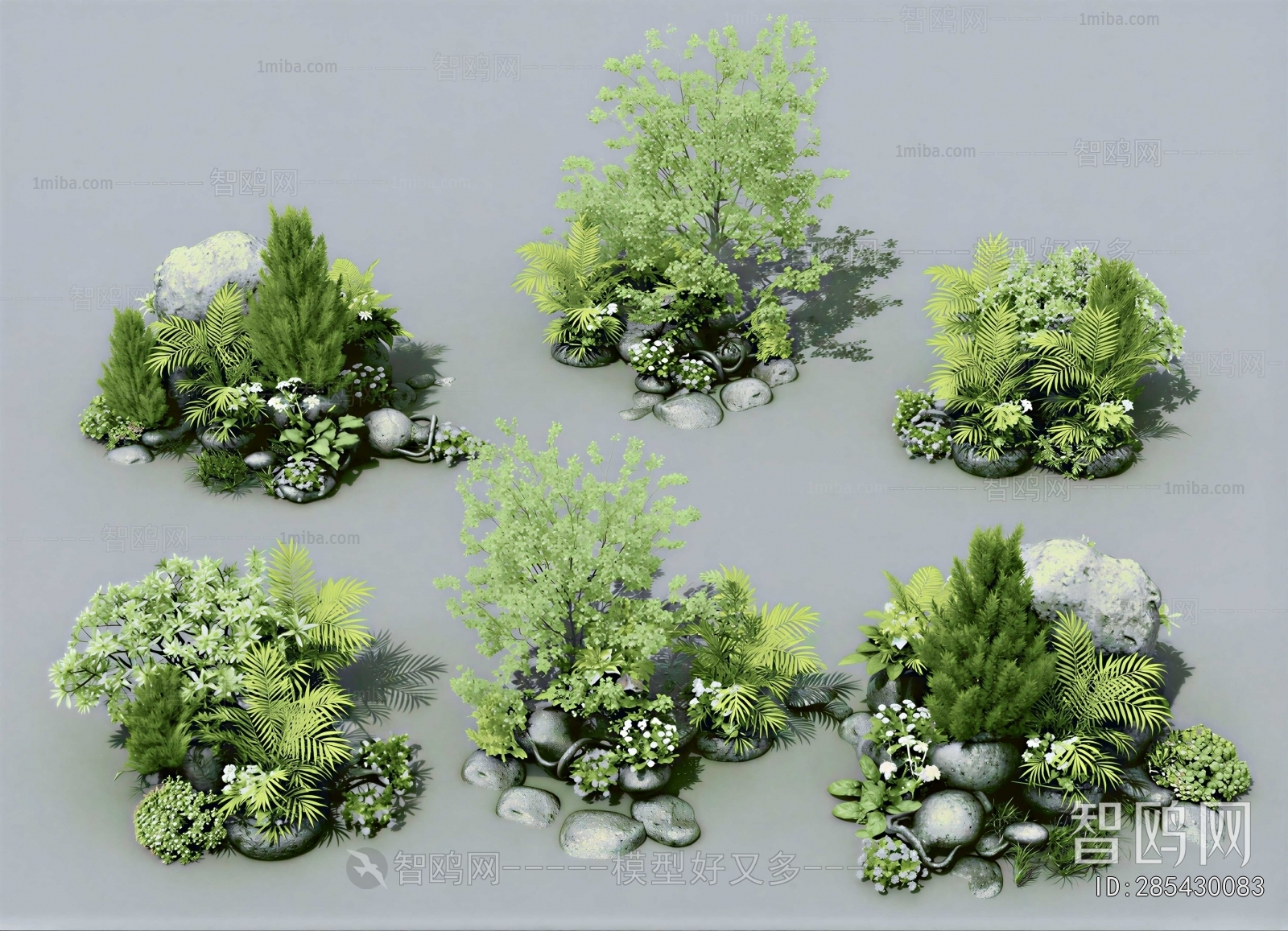 Modern Shrubbery