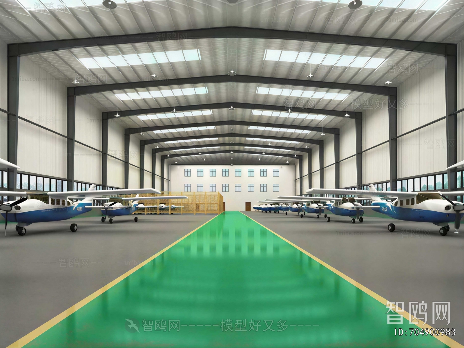 Modern Factory Floor/warehouse