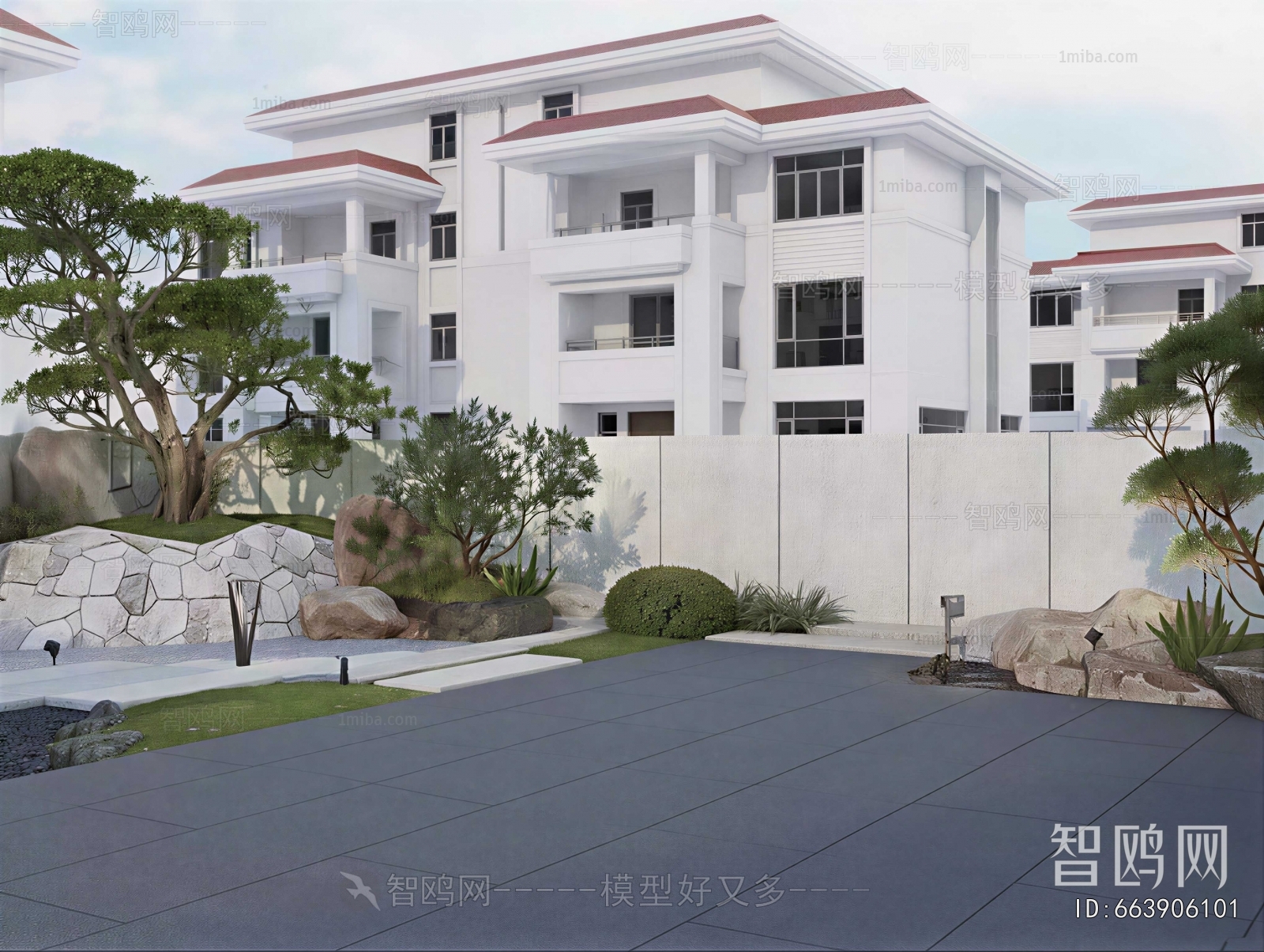 Japanese Style Courtyard/landscape