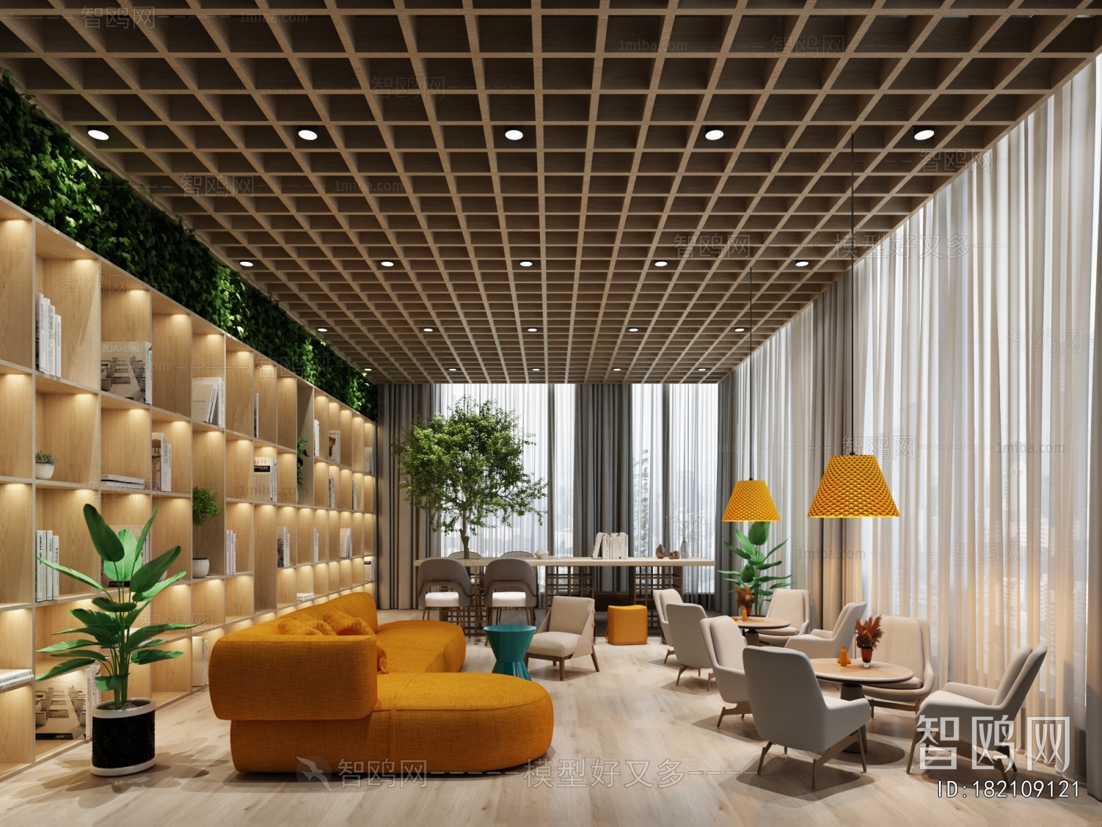 Modern Bookstore Book Bar