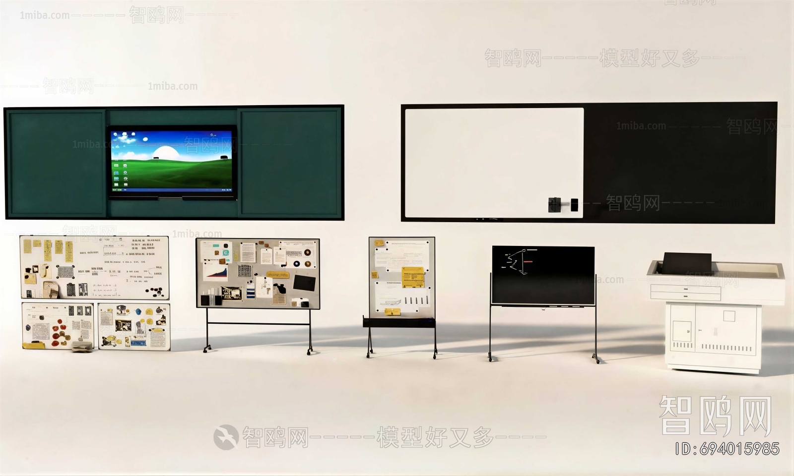 Modern Blackboard/whiteboard