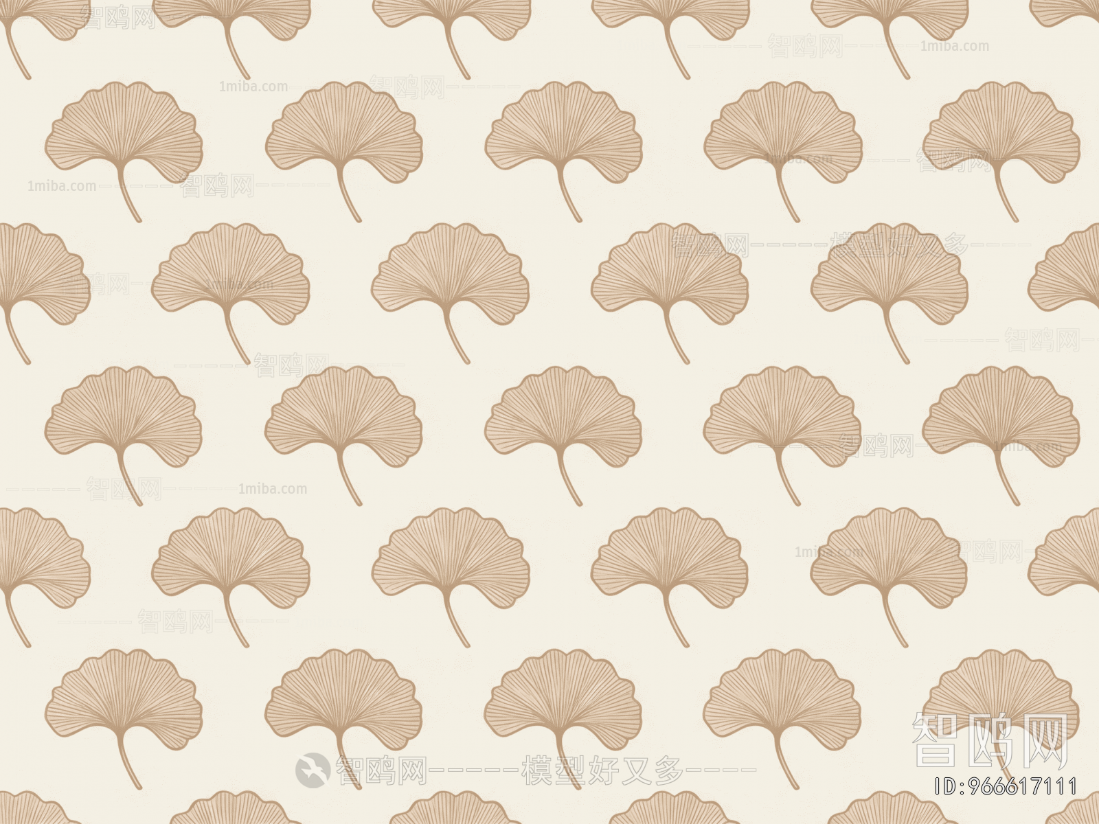 Animal And Plant Pattern Wallpaper
