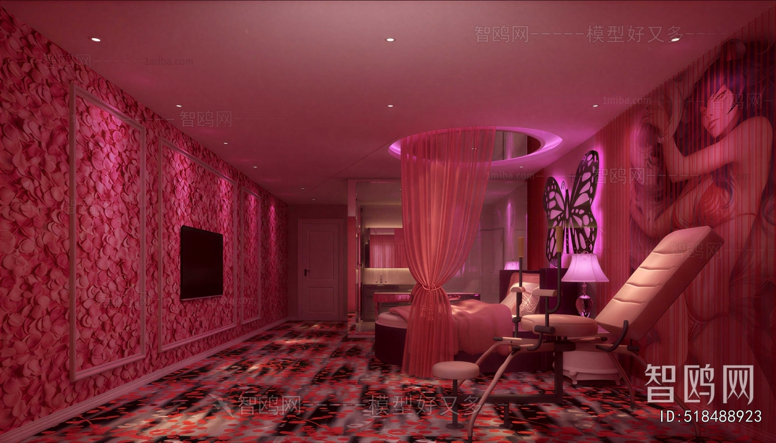 Modern Guest Room