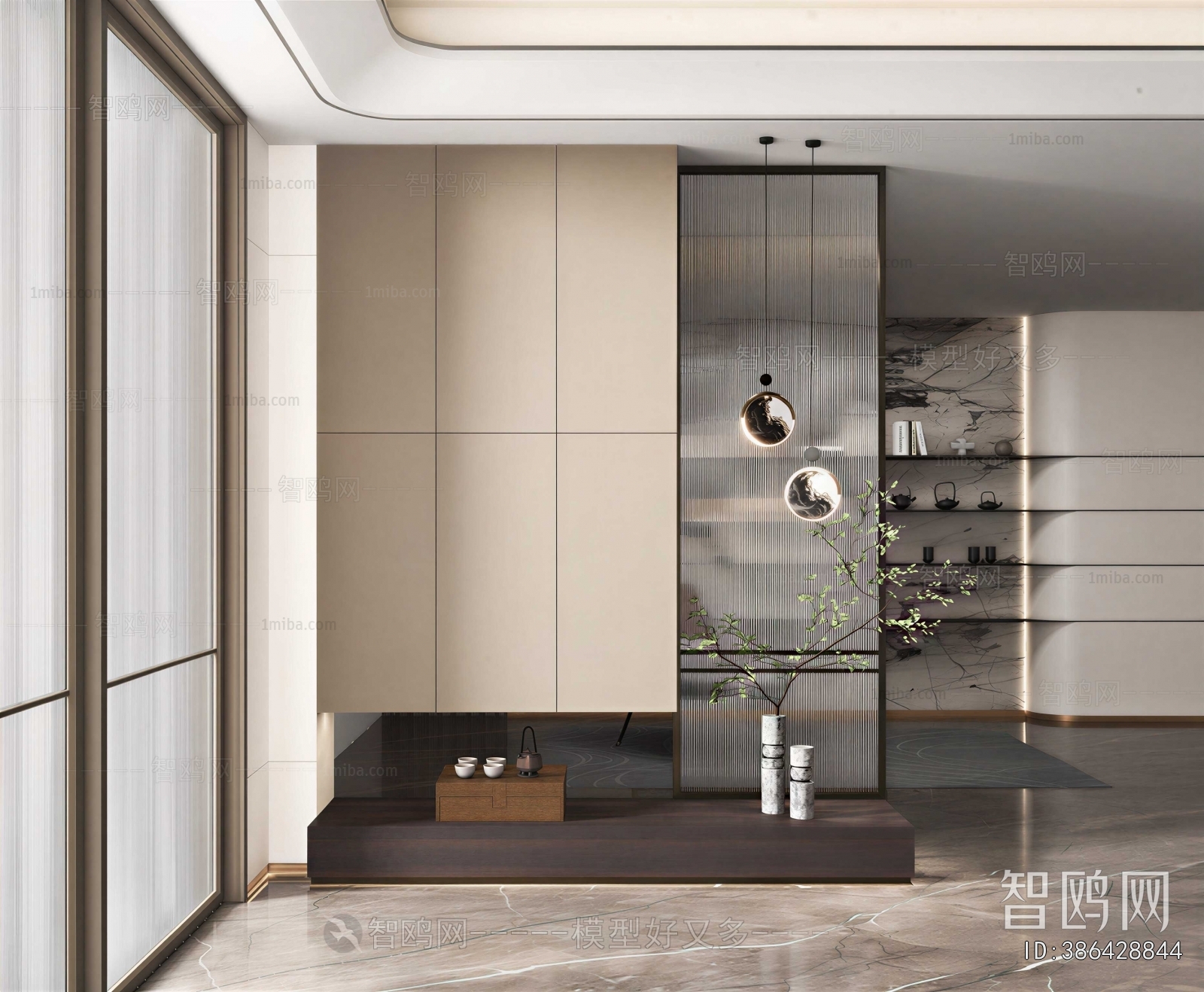 Modern Hallway