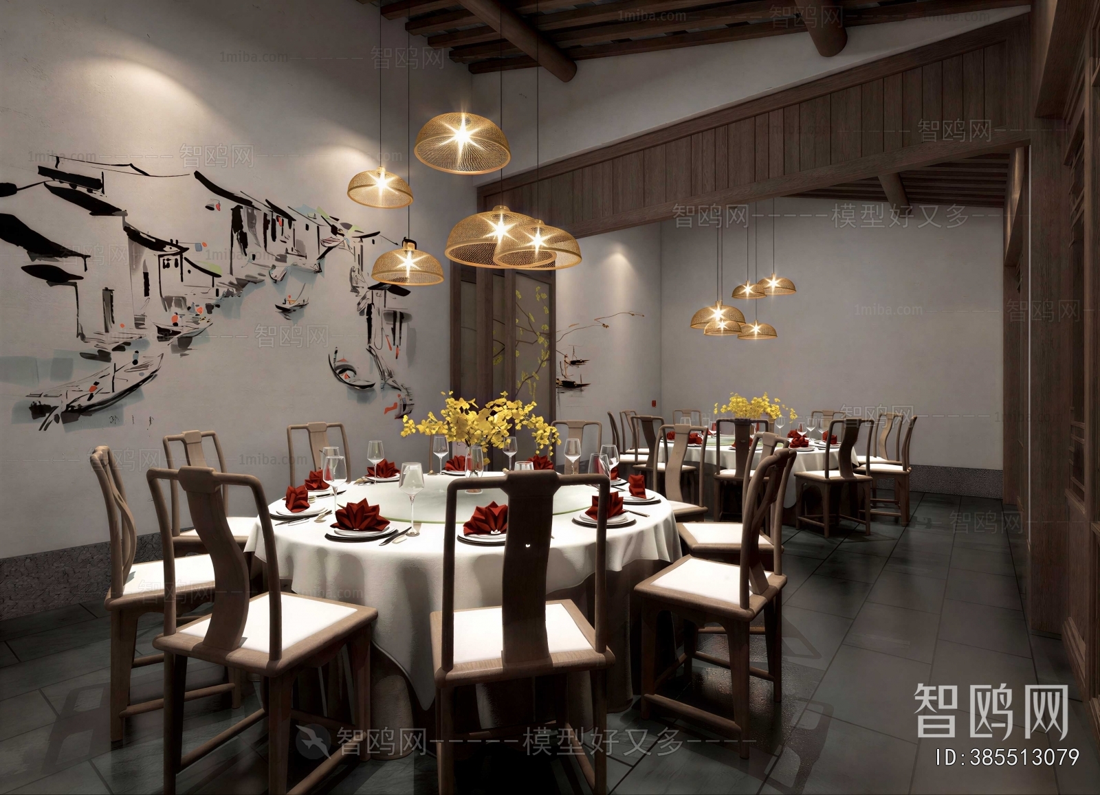 New Chinese Style Restaurant Box