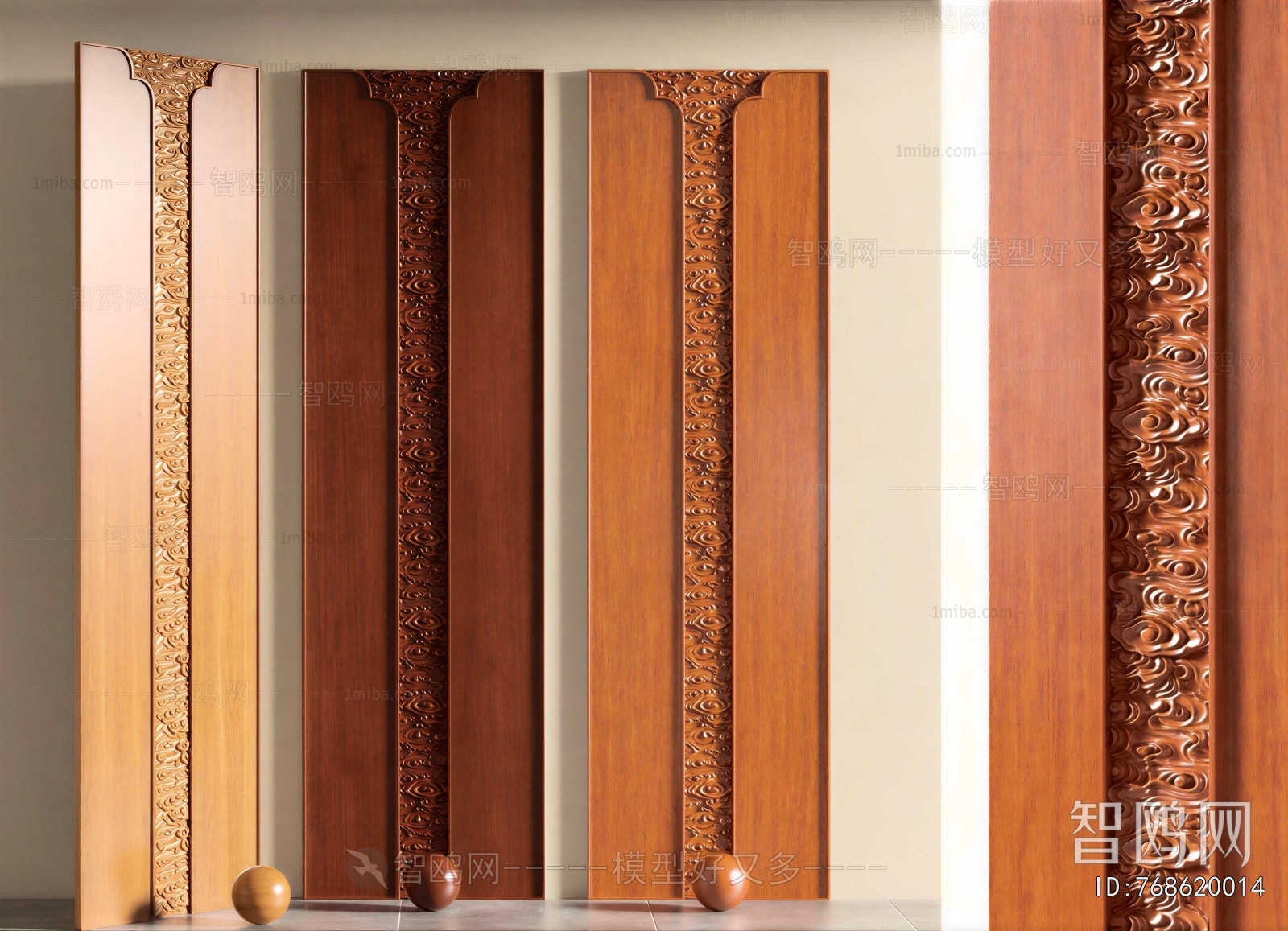 New Chinese Style Column