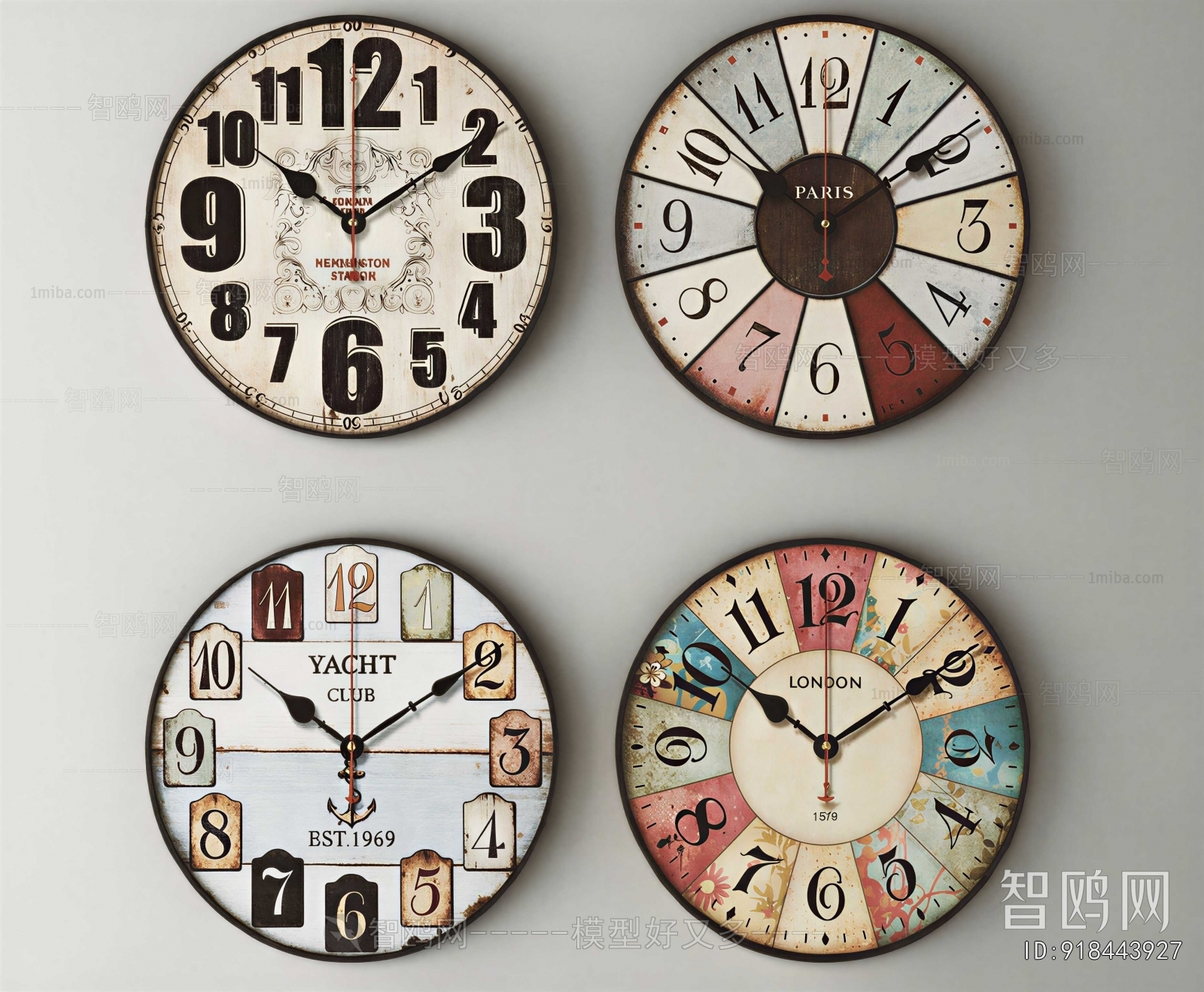 Modern Clocks And Watches