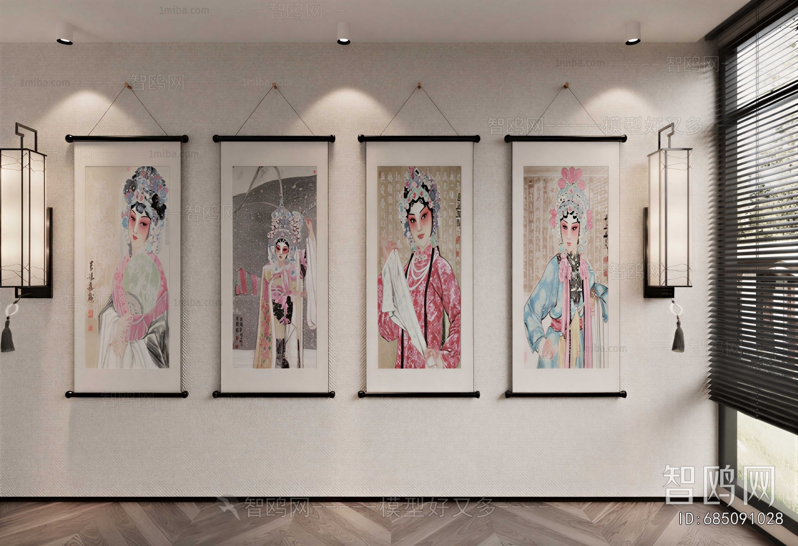 New Chinese Style Painting