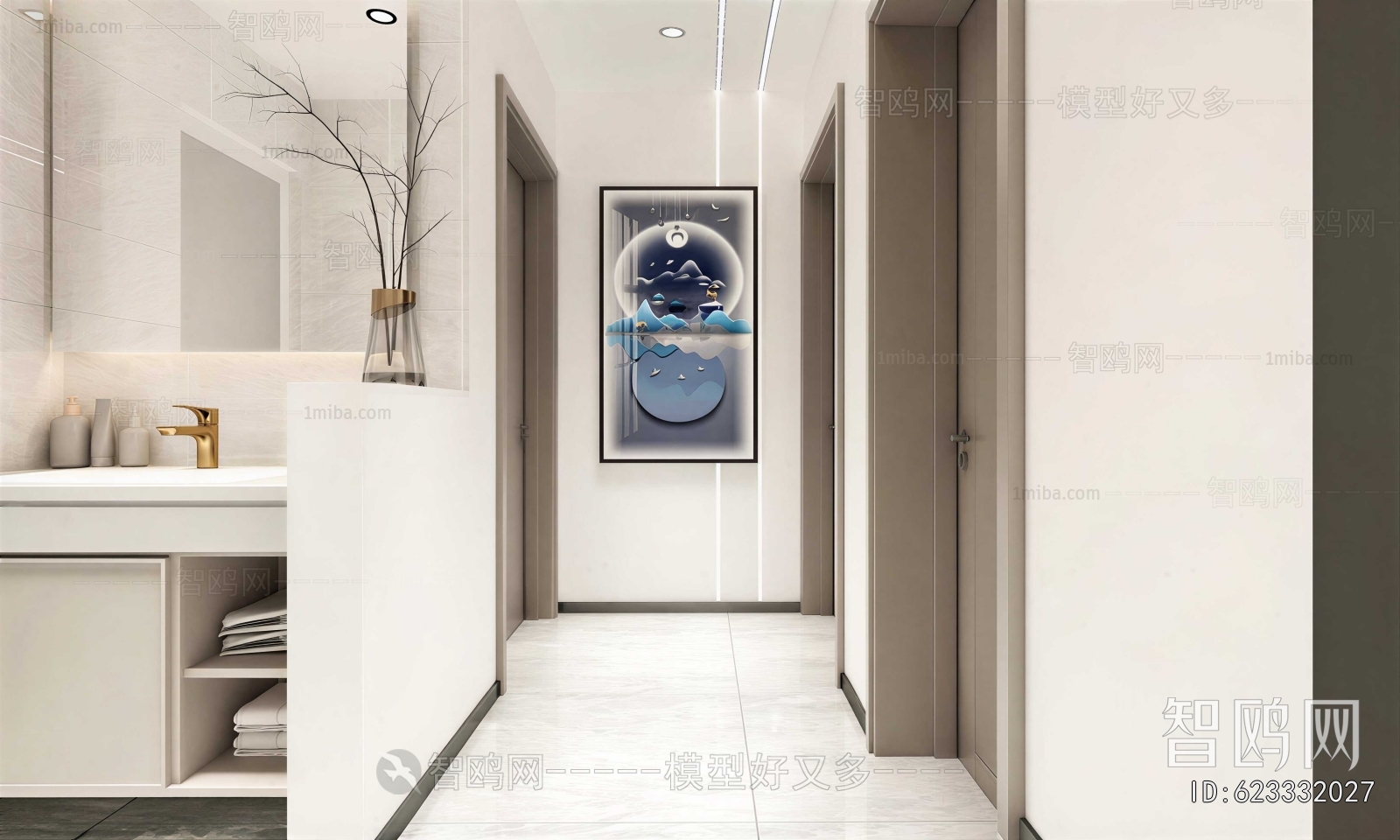 Modern Hallway