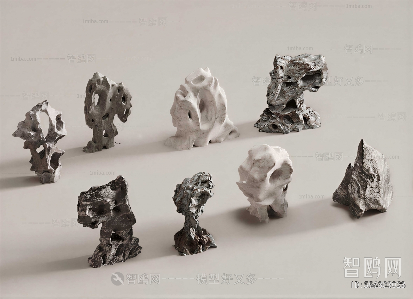 New Chinese Style Stone