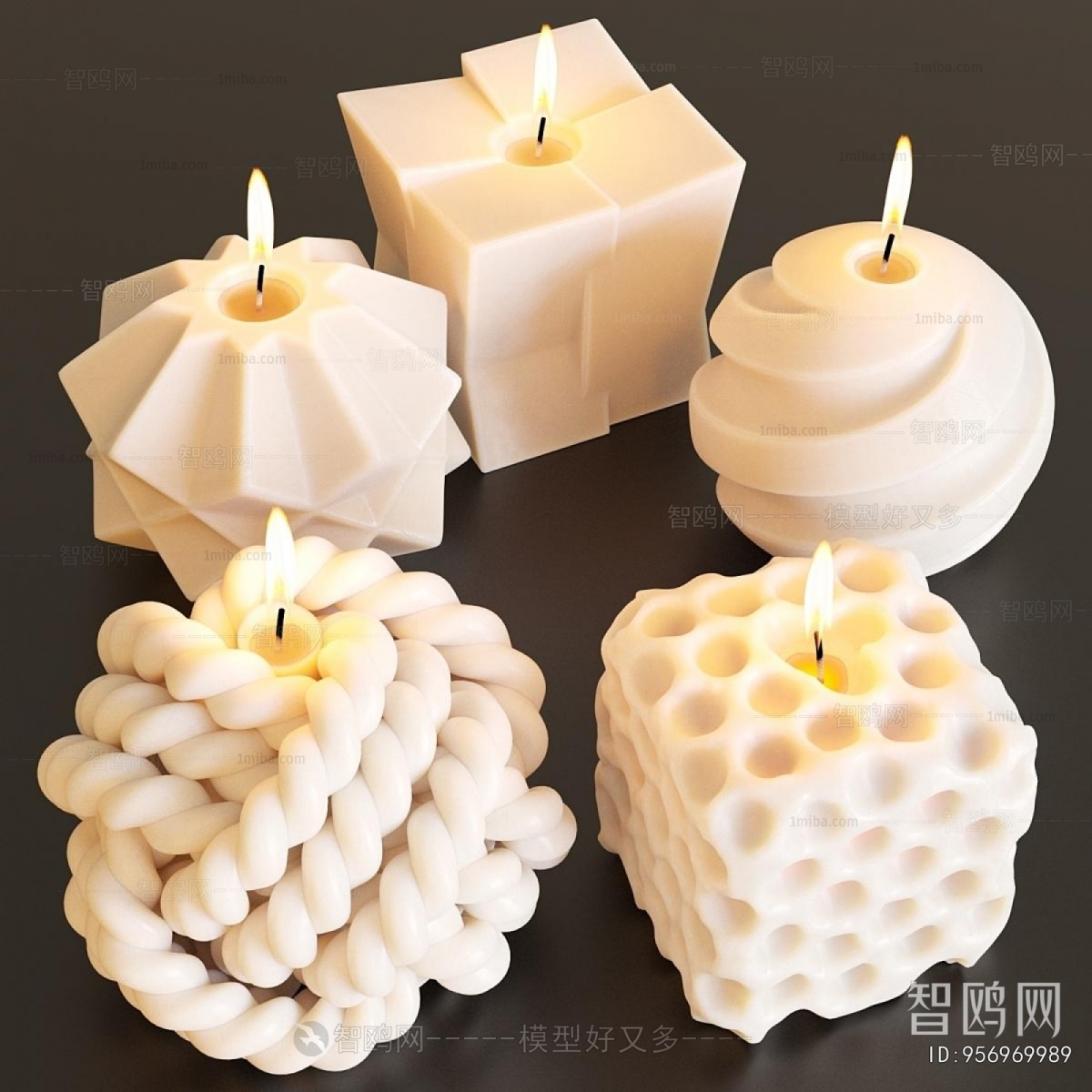 Nordic Style Candles/Candlesticks
