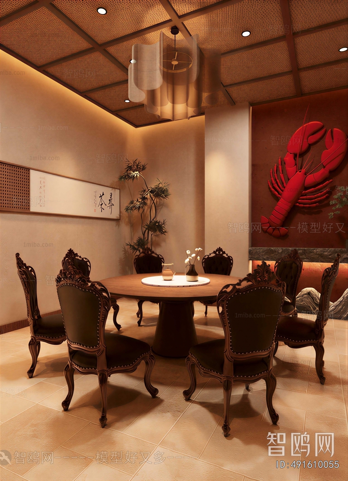 New Chinese Style Restaurant Box
