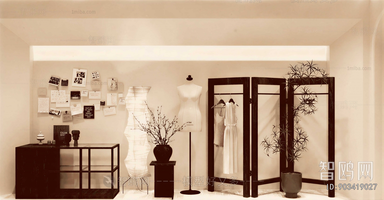 Wabi-sabi Style Clothing Store